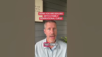 SIGNS YOU ARE DEALING WITH A FAMILY GENERATIONAL CURSE