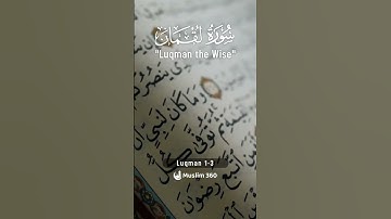 Surah Luqman (Luqman The Wise) 1-3  | Urdu | Hindi Audio Translation HD | سورة لقمان