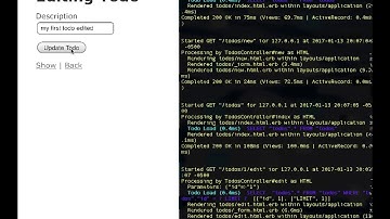 Rails Scaffold App Webview