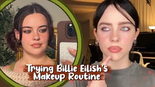Trying Out Billie Eilishs Makeup Routine Step-By-Step Julia Adams
