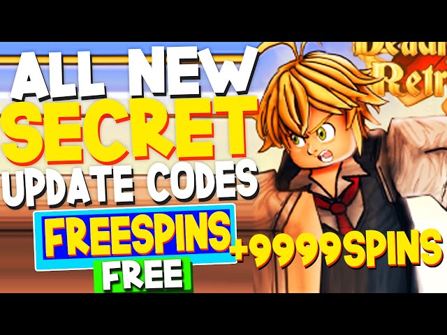 FREE CODES Deadly Sins Retribution FREE CODES gives FREE