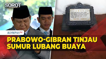 Presiden Prabowo-Wapres Gibran Tinjau Sumur Lubang Buaya di Hari Kesaktian Pancasila 2025