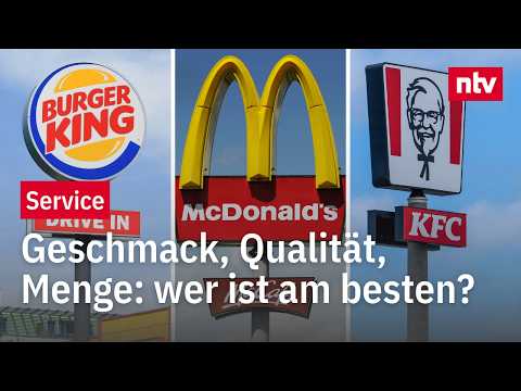 McDonald's Burger King KFC which is the best