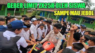 GBER LIMIT ZX25R DI TENGAH LAPANGAN SEKOLAH