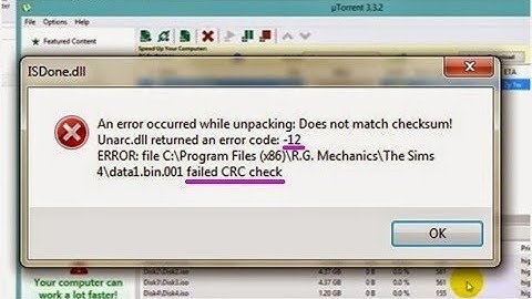 isdone.dll error unarc.dll error-12 | GTA 4 error Dodi Repack | Genuine Fix | no time waste