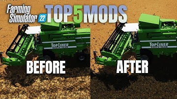 TOP 5 Must HAVE Small Mods For Farming Simulator 22