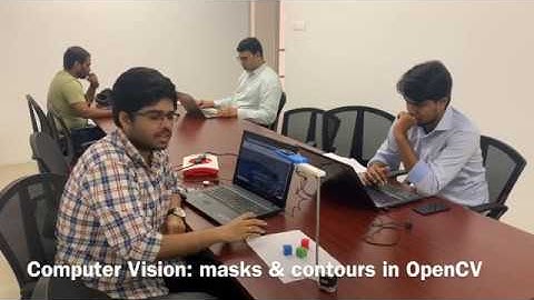 Computer Vision: masks & contours in OpenCV & Python (Assemtica Didactic series)