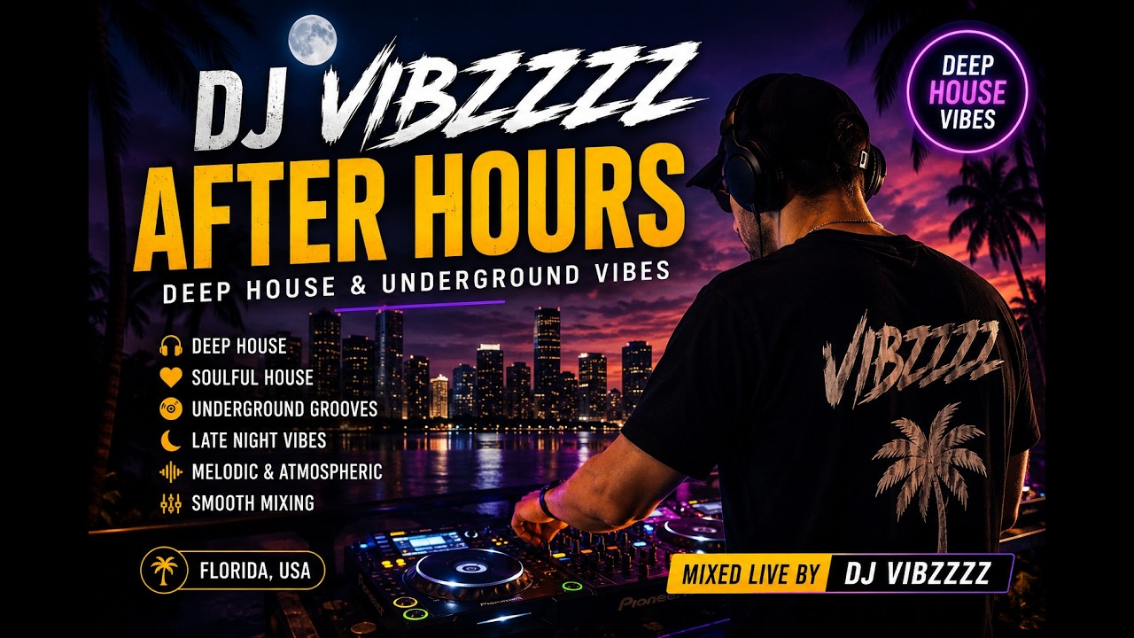 🌙 DJ VIBZZZZ – AFTER HOURS | Deep House & Underground Vibes 2026