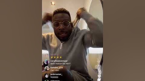 Isaiah Rashad IG Live in the Studio [07-09-21]