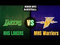 Lakers vs mcadam warriors  dawson forret memorial game 2024  senior boys basketball