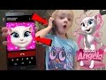 Talking Angela Called Me and I Answered *OMG* Calling on Android Kids Game Gone Wrong