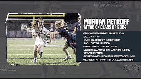 Morgan Petroff, Class of 2024 | Summer/Fall 2021 L...