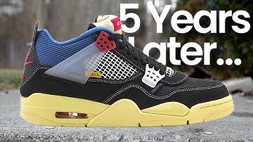 Jordan 4 Union “Off Noir” 5 JAAR later | Review & On-Foot