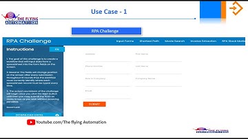RPA Challenge using Microsoft Power Automate Desktop || PAD