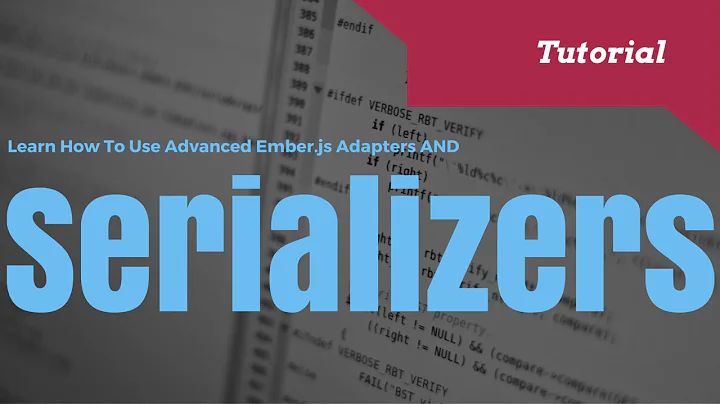 Customize Your Ember.js Adapters and Serializers using Ember Data