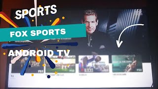 Fox sports on android TV! More sports and content to enjoy! screenshot 2