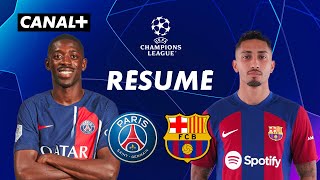 Le résumé de PSG / FC Barcelone - Ligue des Champions 2023-24 - 1/4 de finale aller