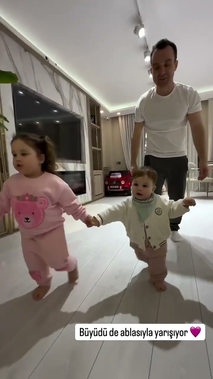 Büyüdü de ablasıyla yarışıyor?
