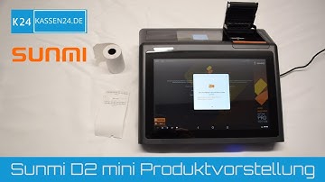 Sunmi D2 mini Android Kassensystem Produktvorstellung
