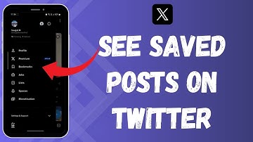 How to See Saved Posts on Twitter 2024?