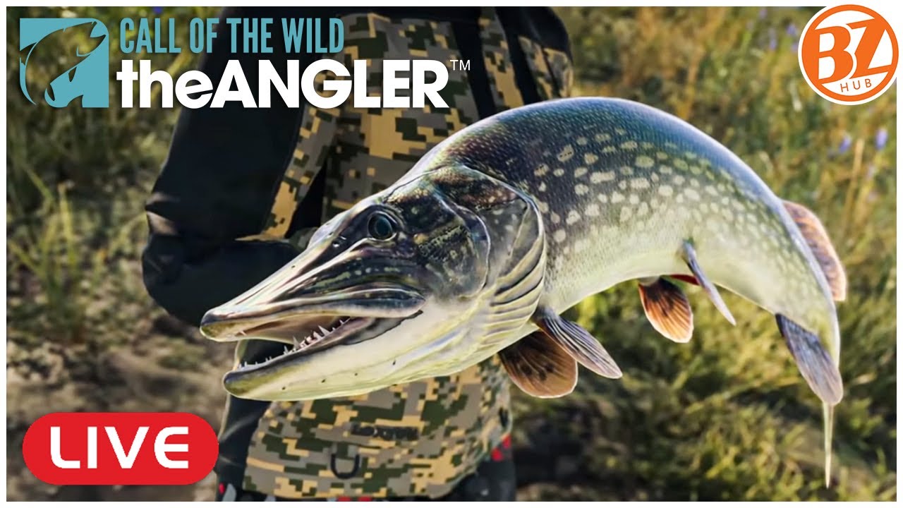 Fishing for GIANTS in Call of the Wild: The Angler! (LIVE) 