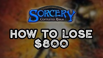 Getting WRECKED on Alpha so YOU DONT HAVE TO - Sorcery Alpha Box Opening