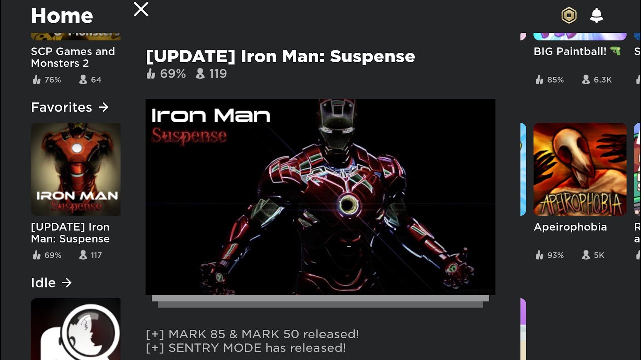 Iron Man: Suspense - Roblox