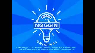 Noggin And Nick Jr Logo Collection Vocoded Blue Reversed