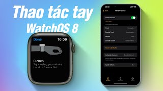 watchOS 8: Chia sẻ thao tác tay trên Apple Watch