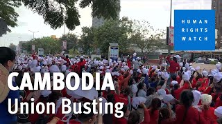 Cambodia: Covid-19 Pandemic Used for Union Busting