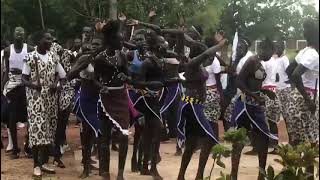 Traditional dance by students at school Tonj