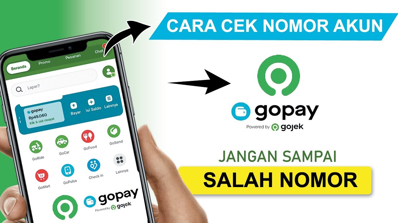 cara cek no gopay 2