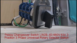 Best Change over Switch 1 Power Source 2 Loads Van Conversion. Check it out.