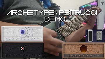 Neural DSP Archetype : Petrucci + Sterling JP Majesty MAJ100 | Lead, Rhythm, Clean Preset, Wah Demo