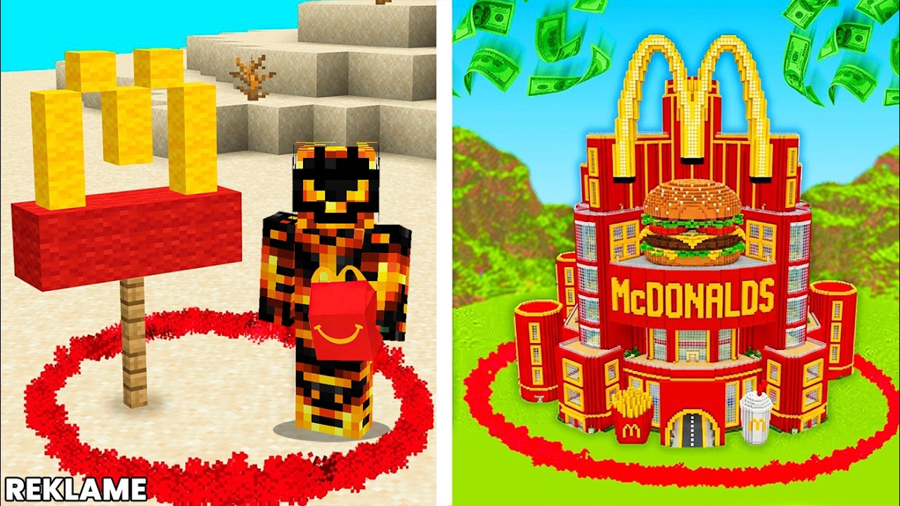 Jeg Startede Min Egen McDonalds I Minecraft!
