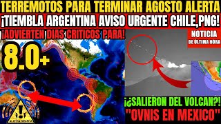 PREPARATE VIENE TERREMOTO FUERTE EN CHILE, MEXICO, PNG OVNIS EN EL POPOCATEPETL MIRA ASI FUE