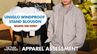 Uniqlo Windproof Stand Blouson Apparel Assessment Vietnam Textile Insider