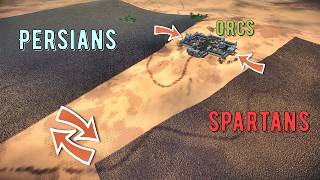 Battle For Castle: Orcs vs Spartans vs Persians - UEBS 2