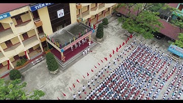 Lễ bế giảng năm học 2017-2018 Trường THCS Chu Văn An Thái Nguyên ~ Phantom 4 Pro
