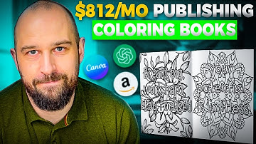 How to Make a Inspirational Coloring Books on KDP with Chat GPT and Canva, FAST and EASY!.