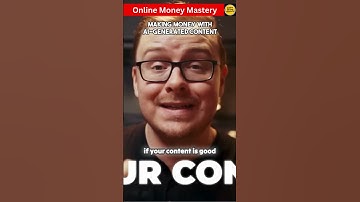 Unleash Your Profit Potential: Generate Revenue with AI-Generated Content : #ytshorts #shortsfeed