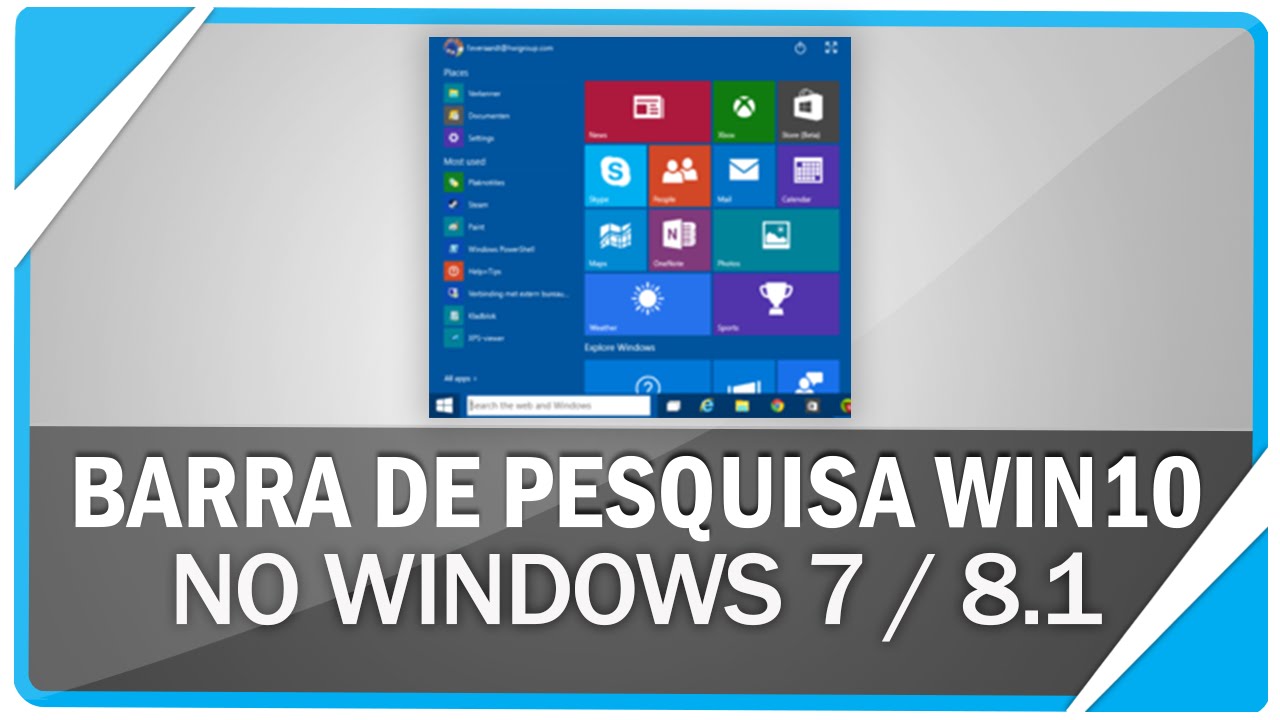 Veja como configurar a ferramenta de pesquisa do Windows 1903