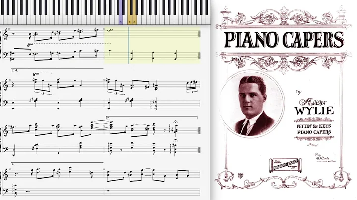 My piano solo of Piano Capers by Allister Wylie (1...