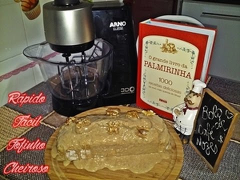 Bolo Simples para Café - Vovó Palmirinha