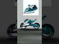 How to draw bike from Iron #shorts
