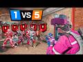 1 BUFFED Ace vs 5 Coppers (Rainbow Six Siege)
