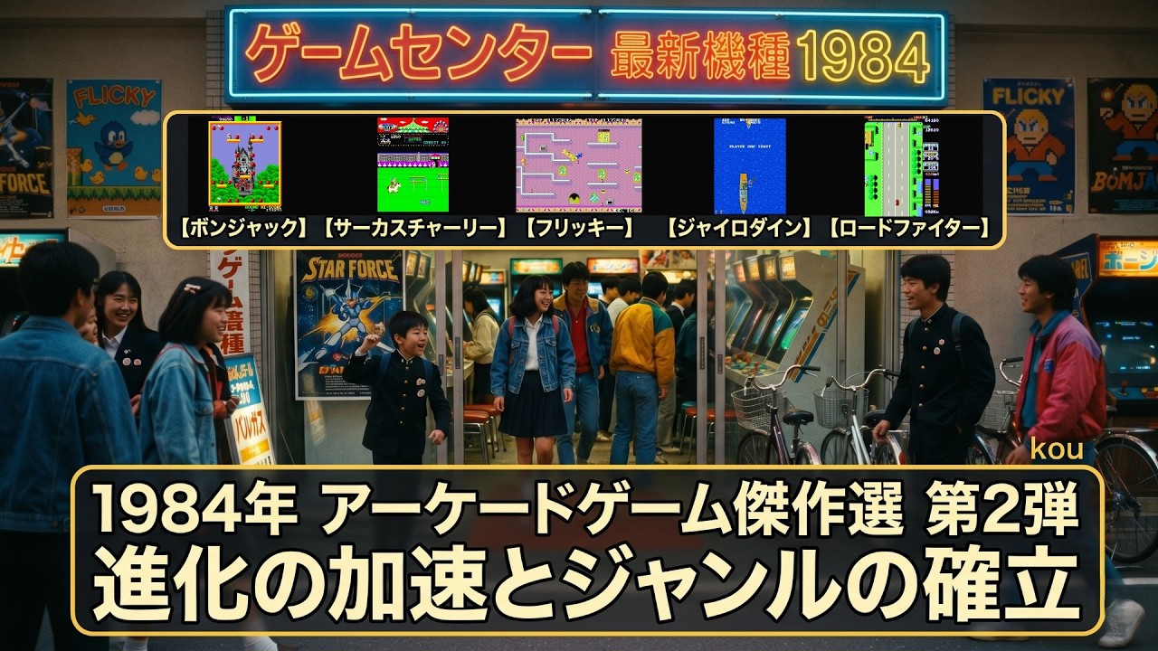 1984 Arcade Masterpiece Selection, Part 2] The Evolution Never