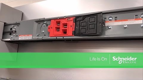 Installing 4 Pole Fusible Plug-in Unit on 3 Pole I-Line™ Busway | Schneider Electric Support