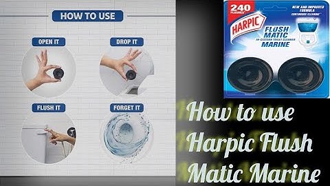 🌊 Say Goodbye to Toilet Stains! Harpic Flush Matic Marine Review 🚽 #Harpic #FlushMatic #toilet