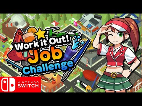 Work It Out! Job Challenge Nintendo Switch gameplay HD 1080p 60fps